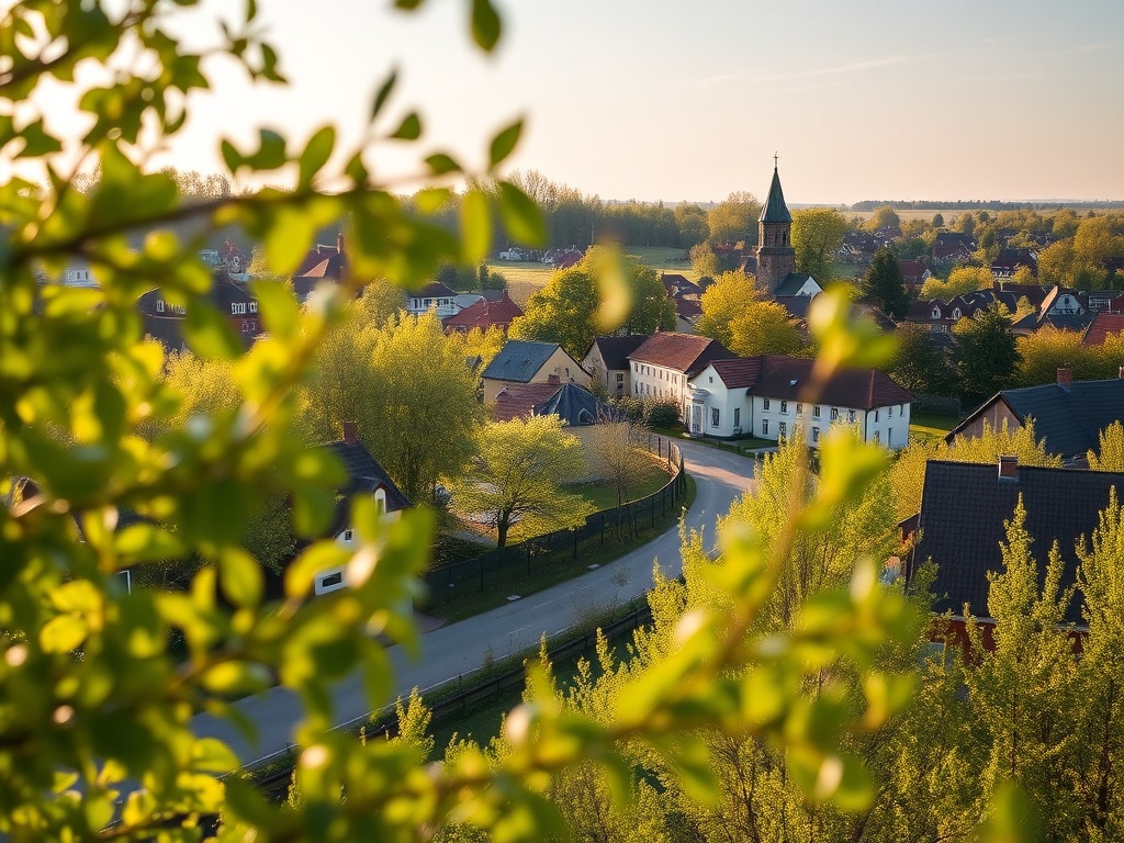 Bocian biały powracający do swojego gniazda na słupie w Terespolu podczas wiosennej migracji